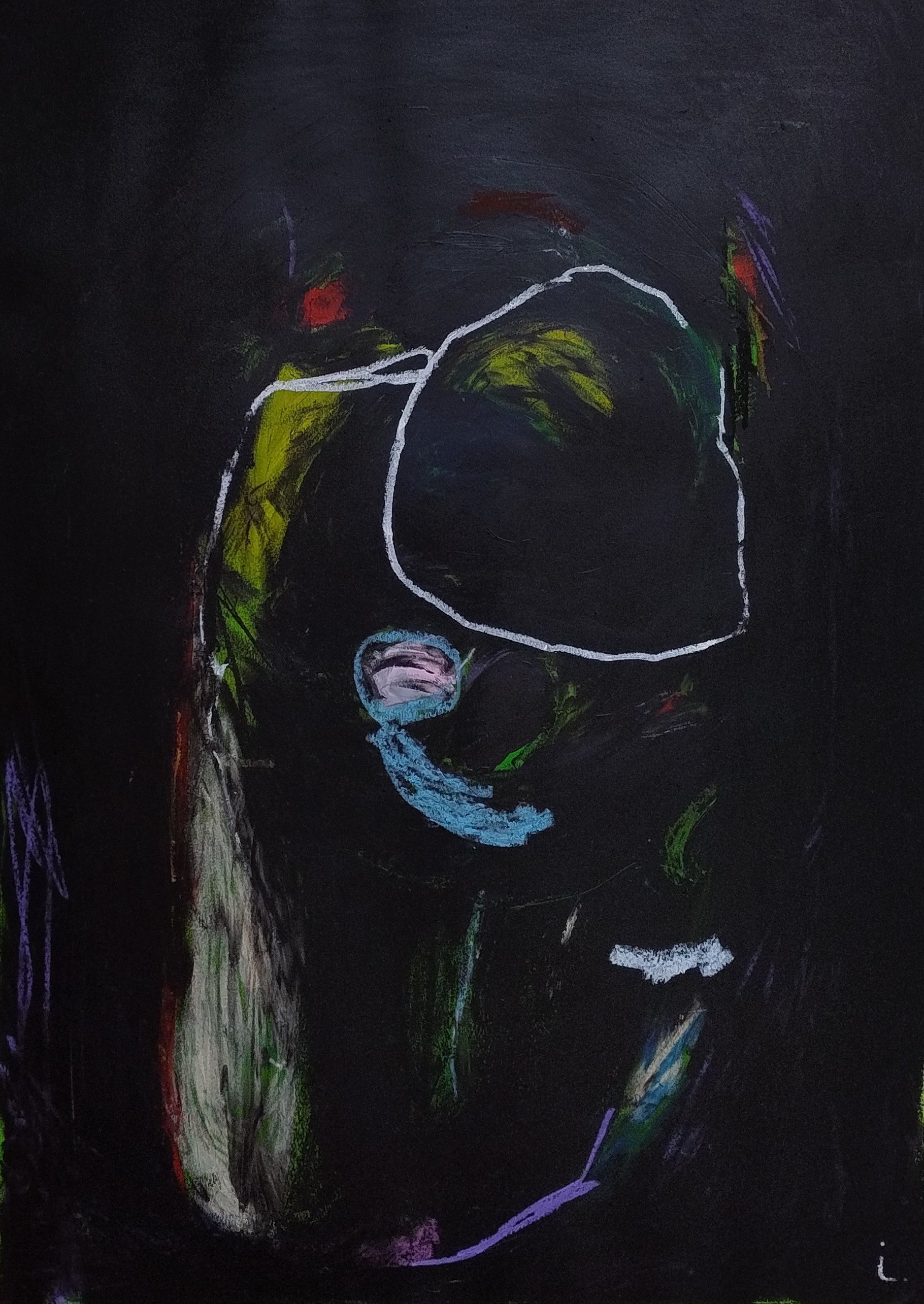 Técnica mixta sobre lámina